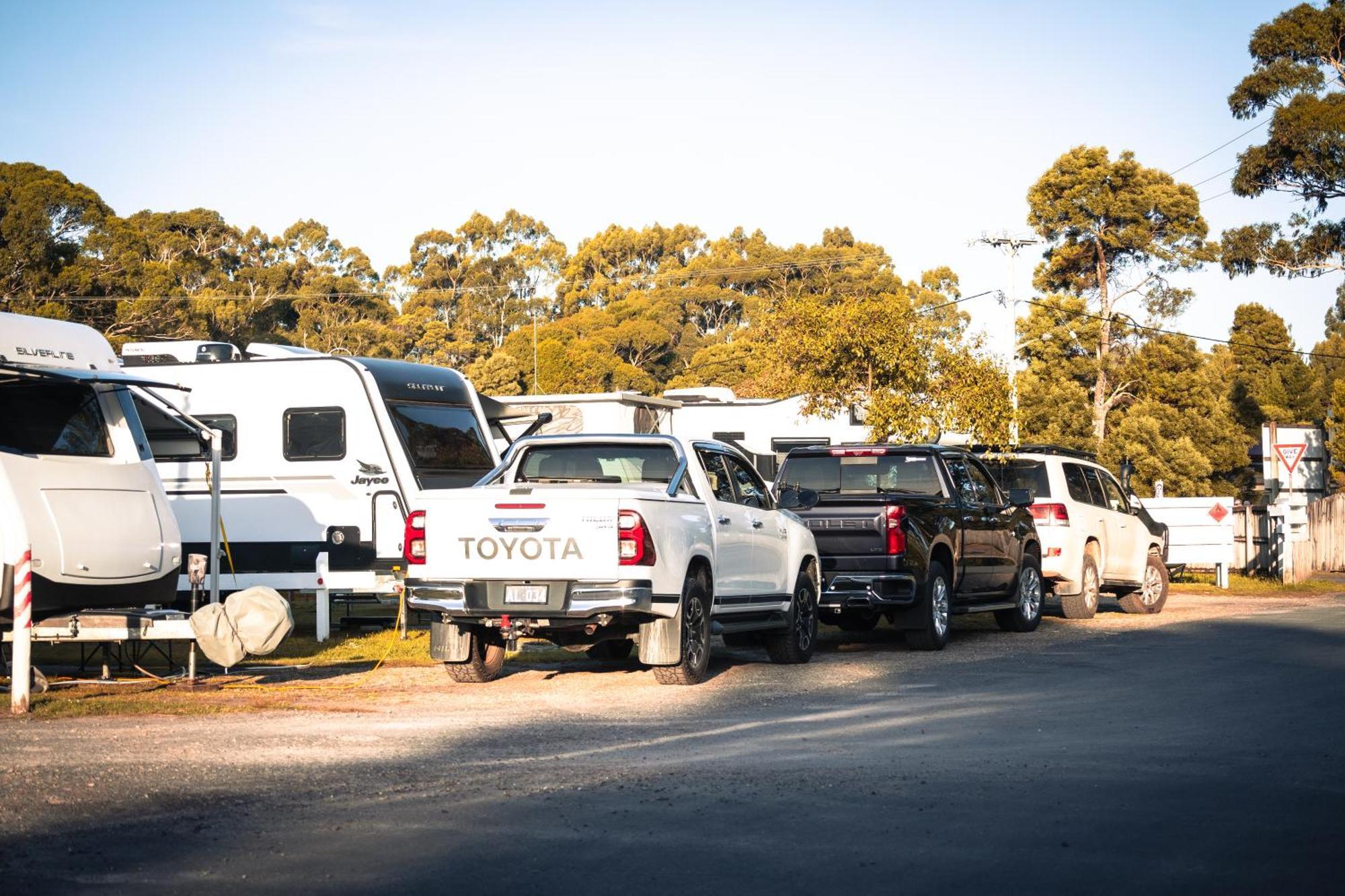 Strahan Beach Tourist Park Exterior foto